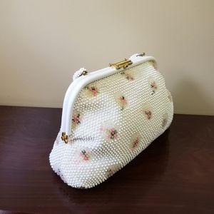 vintage beaded satchel, Victorian bags, handbags